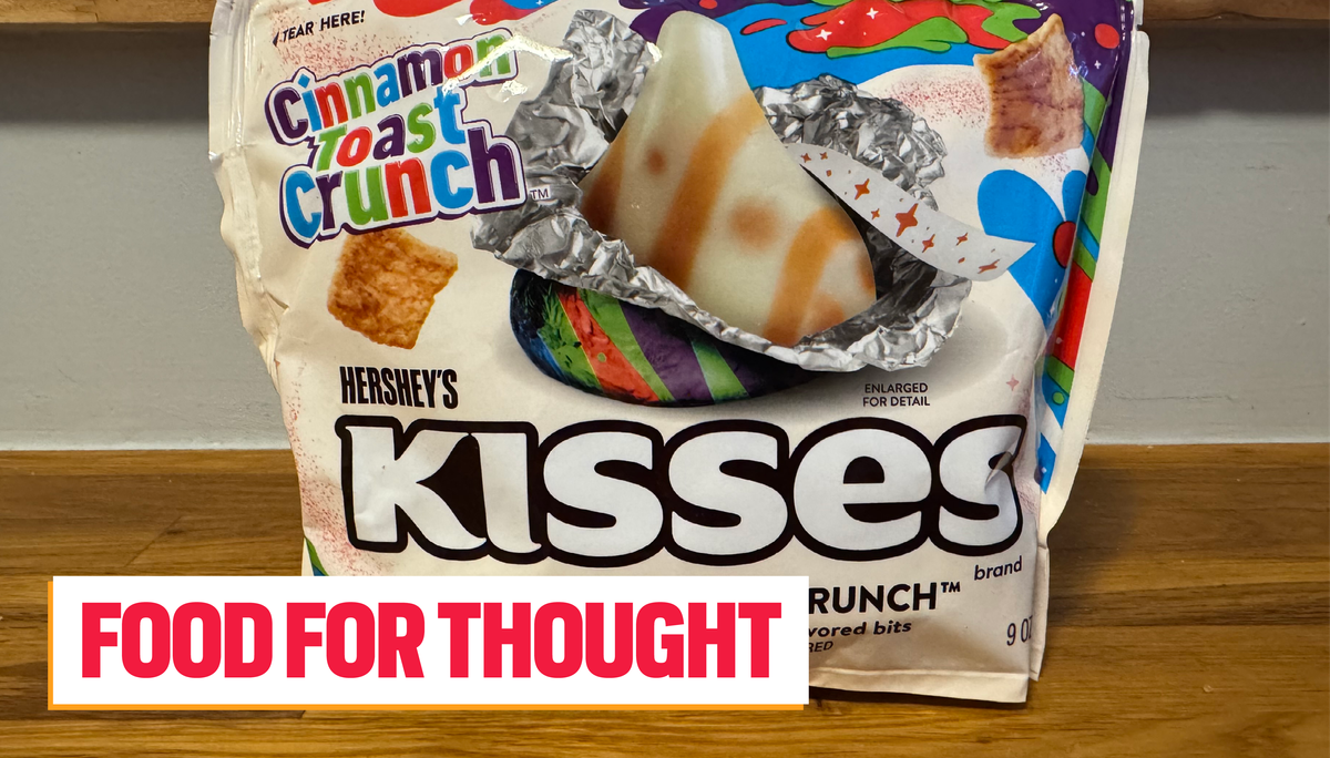 Gonna eat this bag of Cinnamon Toast Crunch Kisses all at once